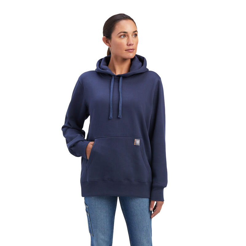Ariat Hoodie Damen - Rebar Aztec Flag Graphic DunkelBlau ( FWXJT-7162 )